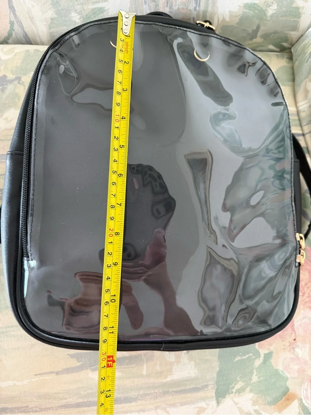 STEAMEDBUN Ita Bag Cat Ears Backpack Pin Display Clear Window With Insert
